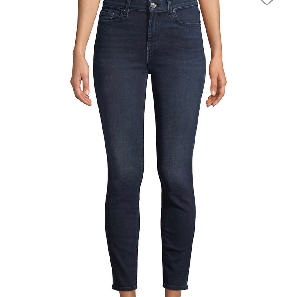 🦋7FAM Gwenevere High-Waist Ankle Skinny Jean